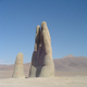 Image for article titled A mysterious, giant hand rises from the Chilean desert